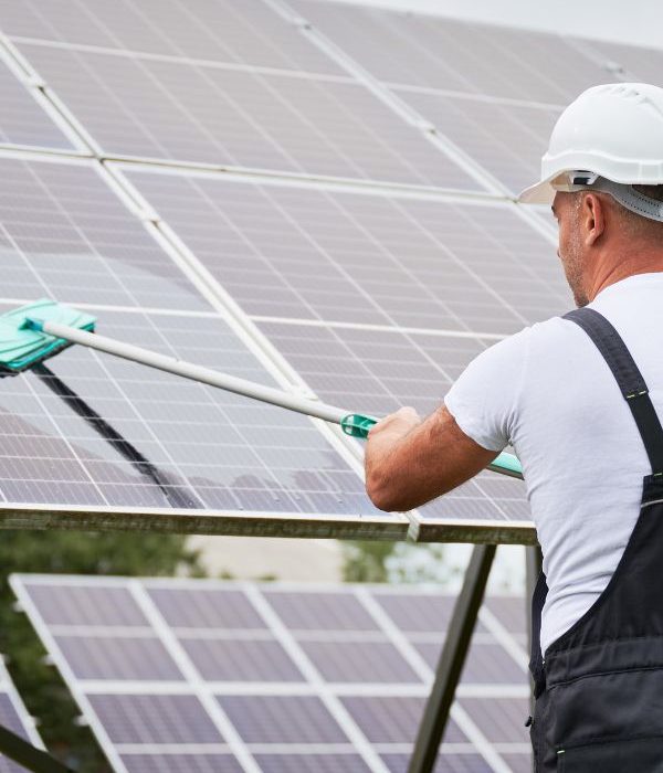 PV-Blitzblank - Photovoltaik Reinigung - Reinigung von Anlagen - Wartung & Kontrolle - Pflege